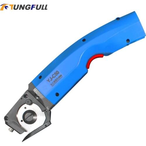 110V 220V Electric Scissors Fabric Leather Cutter Rotary Blade Fabric Sewing Scissors Round Knife Cloth Cutting Machine