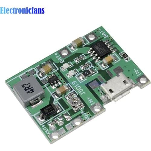Lithium Li-ion 18650 3.7V 4.2V Battery Charger Board DC-DC Step Up Boost Module Lithium Battery Charging Step-Up Board Module