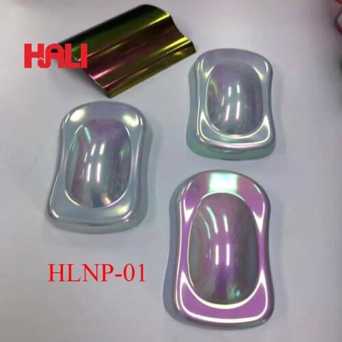 Aurora Neon Pigment Powder Chameleon Mermaid Powder Super Mirror Effect Chrome Nail Rainbow Dust Nail Art DIY