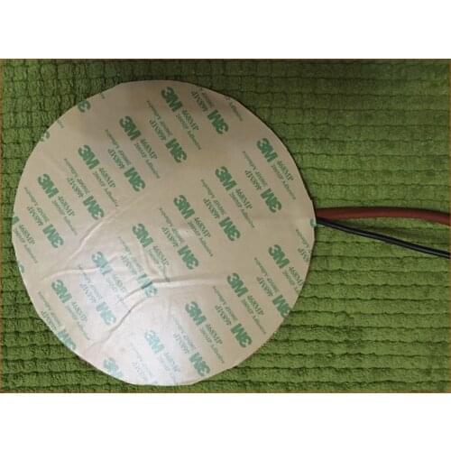 Rotondo 280 mm 24 v 250 w silicone riscaldatore letto per kossel pro stampante 3d installare wih 100 k termistore e 3m nastro