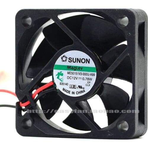 SUNON ME5015V3-000U-A99 DC 12V 0.78W 50x50x15mm Server Cooling Fan