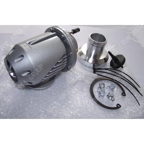 Universal Silver SQV SSQV 2 Bov Turbo Blow Off Valve Bov with Adapter Flange SILVER