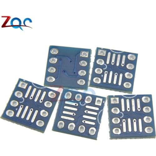 10PCS SOP8 SO8 SOIC8 TO DIP8 Interposer board PCB Board Adapter Plate New
