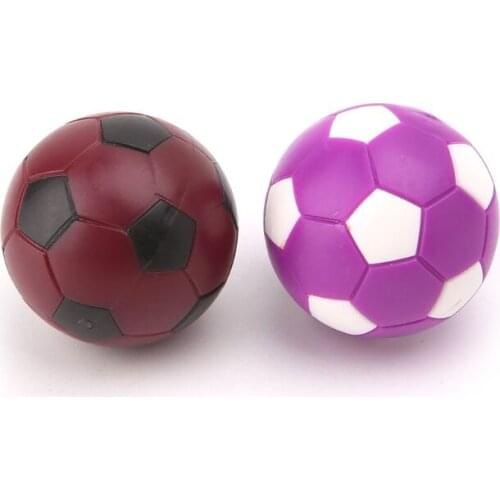 2Pcs 36mm Table Soccer Ball Fussball Indoor Game Foosball Football Machine Parts-Random Color