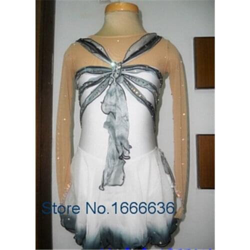 2016 Professional Custom Figure Ice Skating Dresses For Adult Elegant New Brand Vogue Ice Skating Dresses For Competition DR2905