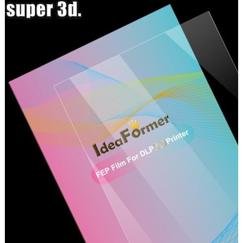 4pcs Upgraded FEP Film Release Film 200 x140x0.15mm /200*280mm for ELEGOO Mars/ANYCUBIC Photon/Photon S LCD SLA DLP 3D Printer