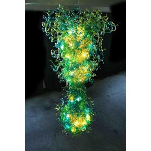 Free Shipping 120v/240v LED Bulbs Colorful Hotel Large Art Decoration Modern-Chandeliers-China