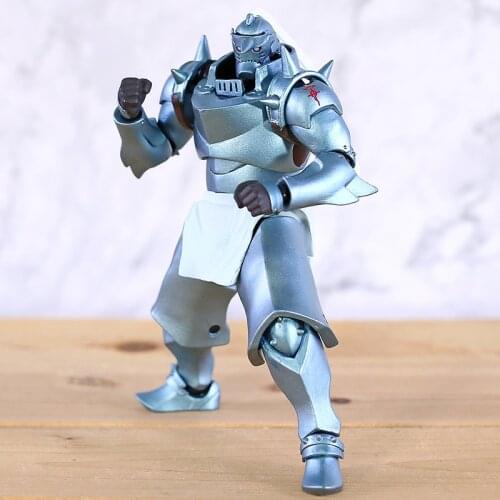 Fullmetal Alchemist Alphonse Elric Revoltech No.117 Action Figure Collection Toys Dolls Gift