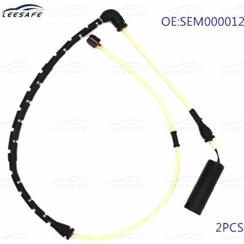 2PCS Front Axle Brake Pad Wear Sensor SEM000012 for LAND ROVER Range Rover L322 Brake Induction Wire Replacement Car Accessories