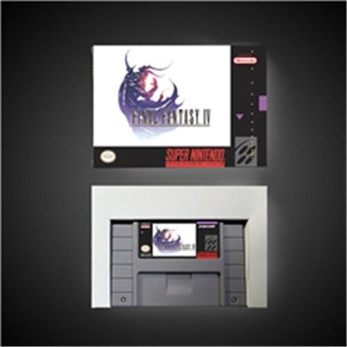 Final Game Fantasy IV 4 - RPG Game Card Battery Save US Version Retail Box