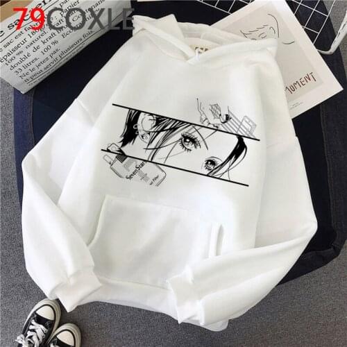 Nana Osaki hoodies female graphic Oversized harajuku women hoody printed