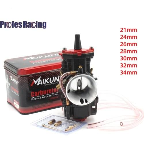 Motorcycle Engine Part Carb 21 24 26 28 30 32 34mm Carburetor Mikuni PWK Carburetor With Power Jet For ATV Pit Dirt Bike