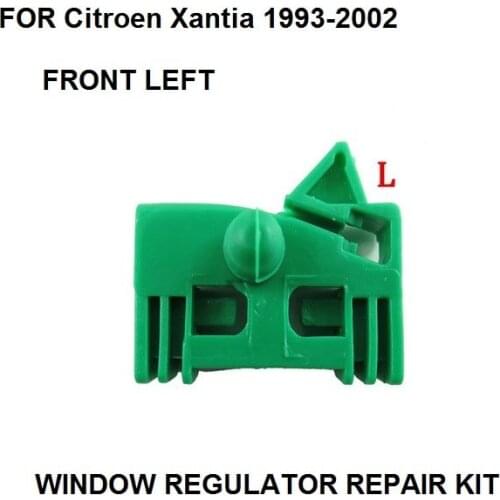 For Citroen Xantia 1993-2002 Window Regulator Repair Clip Kit 4/5 Door Front Left Side