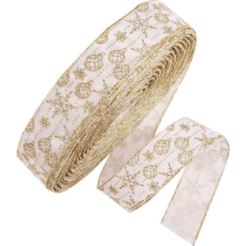 10M Just For You Printed Imitation Hemp Ribbon For Wedding Christmas Party Decorations DIY Bow Craft Ribbons Card Gifts Wrapping