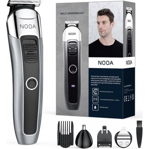 NOOA Professional Electric Hair Clipper Trimmer For 3 IN 1 UBS Rechargeble Create Hairstyle Safety Electric Hair Clipper Trimmer