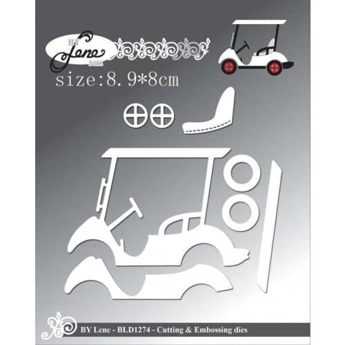 Sirius Golf scooter Metal Cutting Dies Stencils Template for DIY Scrapbooking Embossing Paper Cards Album Making Craft Die