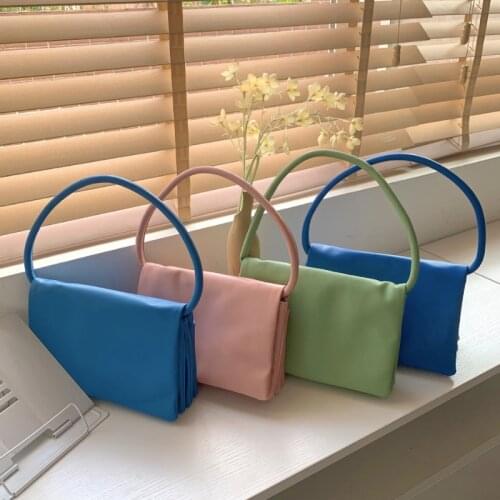 Fashion Designer Handbags for Women Underarm Bag Female Soft PU Leather Top Handle Shoulder Bags Clutch Purse Bolsa Feminina
