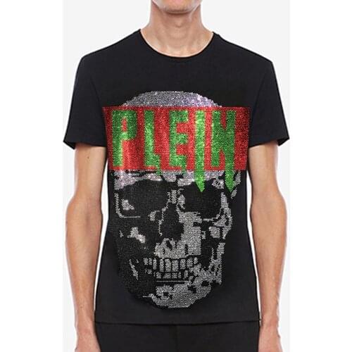 Мужские модные футболки PLEIN BEAR China At AliExpress