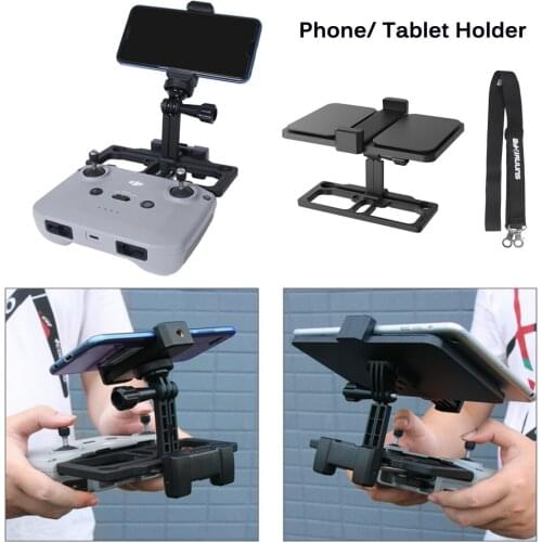 Drone Remote Controller Smartphone/ Tablet Holder for DJI Mini/Mini SE/Mini 2/Air 2/Air 2S/Mavic 2/Mavic Air/Pro/FIMI X8 Mini SE