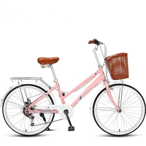 Ordinary Lightweight Bicycle Lady Fashion Bike Variable Adult Soft Comfortable Graceful Stable Long Service Life Easy To Operat
