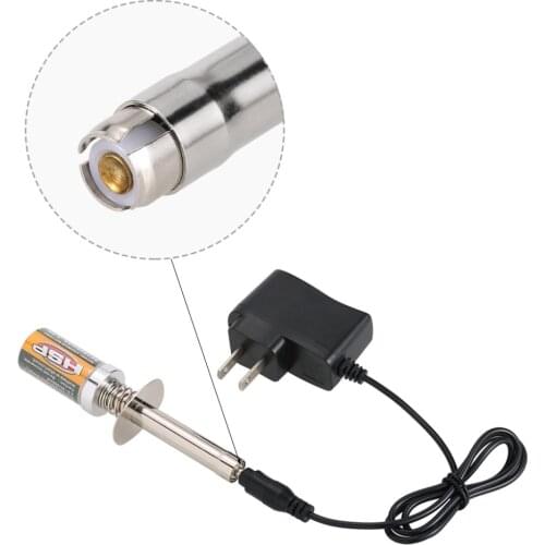 RC Nitro Car Glow Plug Igniter Battery Charger for HSP 1/8 1/10 Model Car