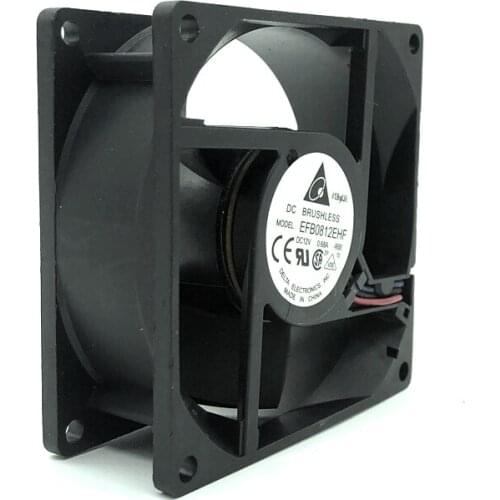 For Delta 8032 12V 3-line Alarm Server Cooling Fan EFB0812EHF R00 Alarm signal Wind Amount 0.68A SXDOOL