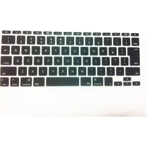 Japanese keyboard English Letter Keyboard X100 Cover Skin Protector For Apple MacBook Air 11 11.6 For Mac book 11 JP Version