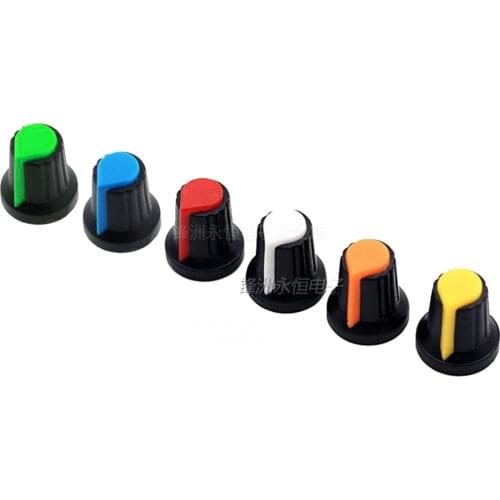 10PCS WH148 Plum Stalk 15X17mm AG2 Potentiometer power amplifier knob