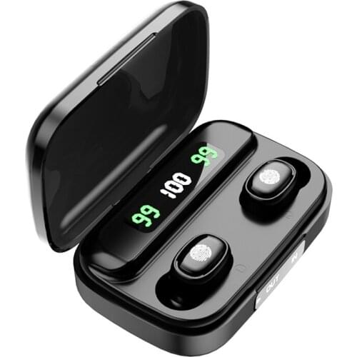 209S Wireless Headphones Bluetooth V5.1 Stereo Power Bank Ture wireless Earphones TWS Touch Handsfree Headphones with Microphone