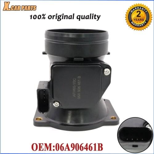 06A906461B Mass Air Flow Meters Sensor For Audi A3 A4 Q5 Bora Golf New Beetle Passat Polo Transporter Skoda Seat 1.6 1.8