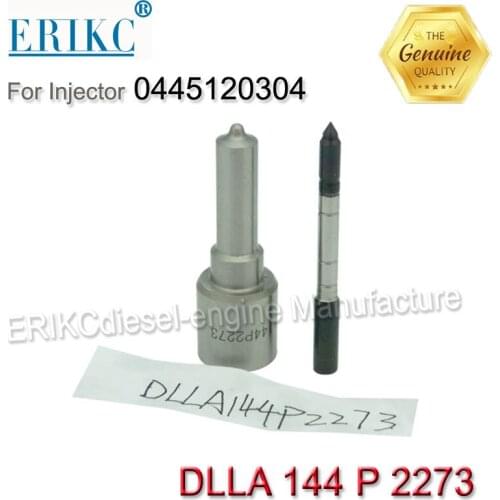 Diesel Nozzle Dlla144p2273 ERIKC Auto Engine Diesel Fuel Common Rail Spare Parts Injector Nozzle Dlla 144 P 2273