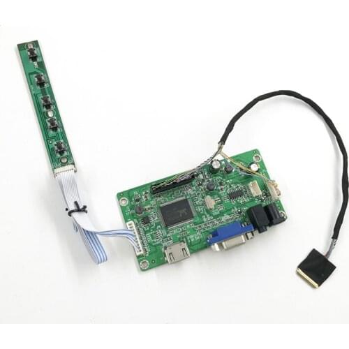 EDP Lcd controller board kit with VGA AUIDO HDMI-compatible for 14 inch 1920X1080 edp lcd panel B140HAN01.0 B140HAN01.1 DIY
