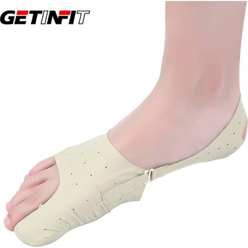 Getinfit Toe Separator Valgus Corrector Orthotics Feet Bone Thumb Adjuster Correction Pedicure Sock Straightener Foot Care