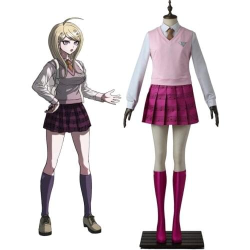 Danganronpa V3: Killing Harmony Kaede Akamatsu Cosplay Costume Custom Made for Halloween Comic-con Cosplay
