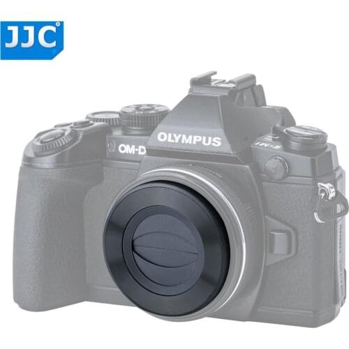 JJC Lens Cap for Panasonic Lumix G Vario 12-32mm f/3.5-5.6 ASPH Olympus M.ZUIKO DIGITAL ED 14-42mm f/3.5-5.6 EZ Replaces LC-37C