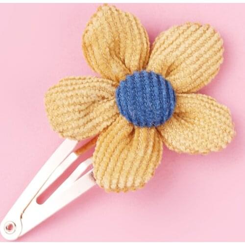 Cute Flower Hair Clips For Children Hairpins For Babies Headband Baby Snap Clips For Kids Barrettes Baby Girls Hair Accessories