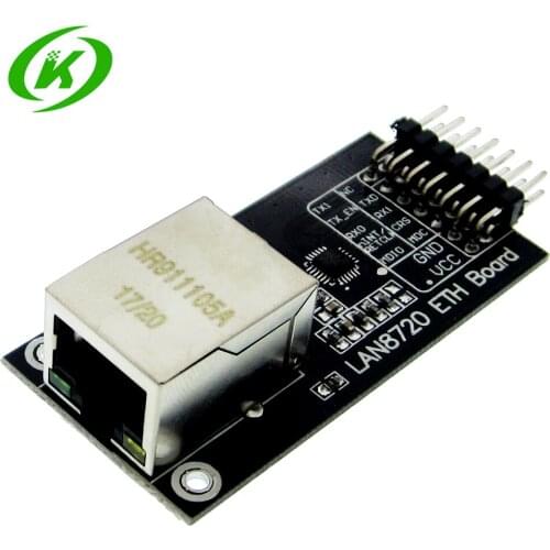 LAN8720 Module Physical Layer Transceiver PHY Module Embedded Web Server RMII Interface MDIX Regulator I/O Voltage Module