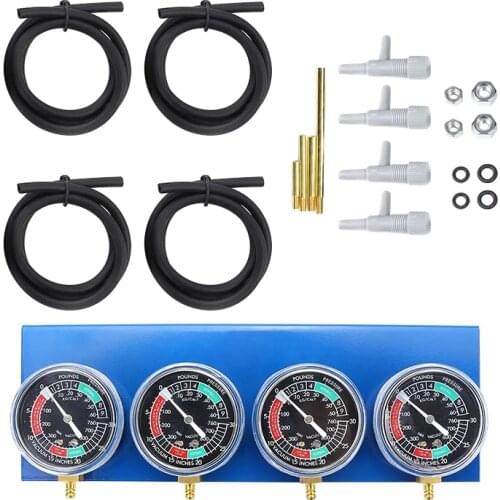 2/4Cylinder Carburetor Synchronizer Set Vacuum Balancer Gauge For Motorcycle Motorbike Carbs Honda/Yamaha/Suzuki/Harley