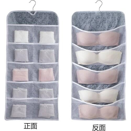 Non Woven Double Sided Multifunction Underwear storage bag Bar storage Haning bag