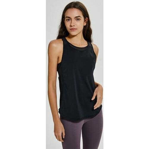 New Women Sports Sleeveless Yoga Tank Top Summer Quick Dry Lightweight Shirt Thick Material with High Quality Sexy Mesh T Shirt