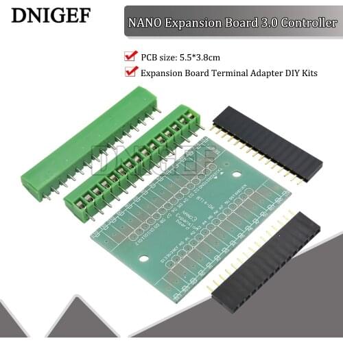 NANO Expansion Board 3.0 Controller Terminal Adapter for Arduino NANO Terminal Version 3.0 Diy Kit