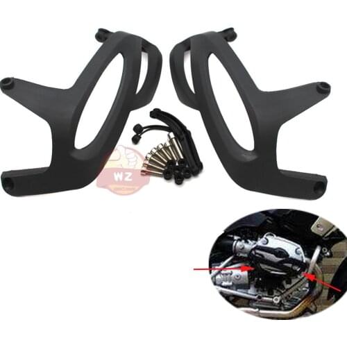 Suitable for BMW R1200RT RT1200 R1200GS GS1200 R1200R R1200S R1200ST Side Frame Engine Cylinder Head Protector and Mounting Kit