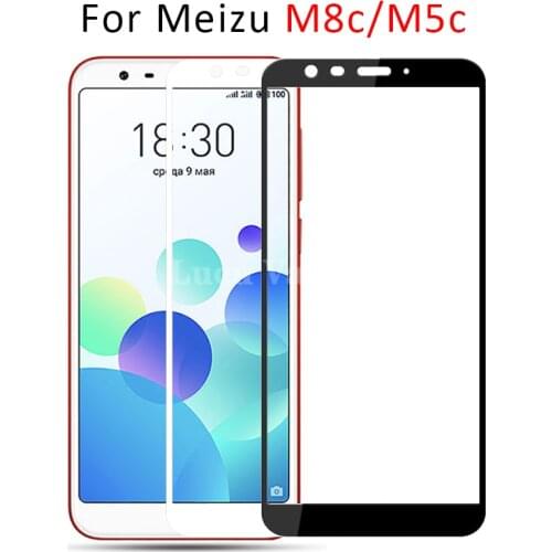 Glass for meizu m8c protective glass on maisie m5c tempered glas screen protector phone safety tremp film m 8c 5c m8 m5 c 8 5 3d