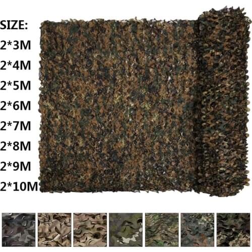 Outdoor Single Layer Tent Shade Camouflage Nets for Hunting Camo Netting Army Military Outdoor Shooting Blind Concealment Mesh