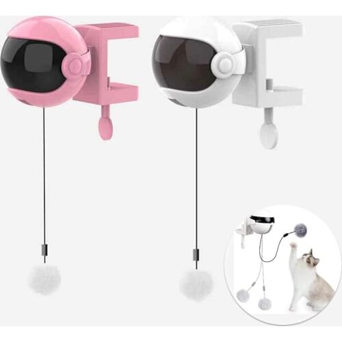 Cat Toy Electric Ball Automatic Lifting Cat Toys Interactive Puzzle Ball Interesting Flutter Rotating Pet Supplies Toys for Cats