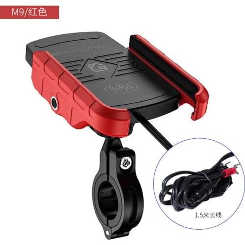 Waterproof 12V Motorcycle Phone Qi Fast Charging Wireless Charger Bracket Holder Mount Stand For IPhone Xs MAX XR X 8 Samsung