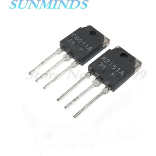 20pcs 2SA2151A 2SC6011A =10pcs 2SA2151A A2151A +10pcs 2SC6011A C6011A