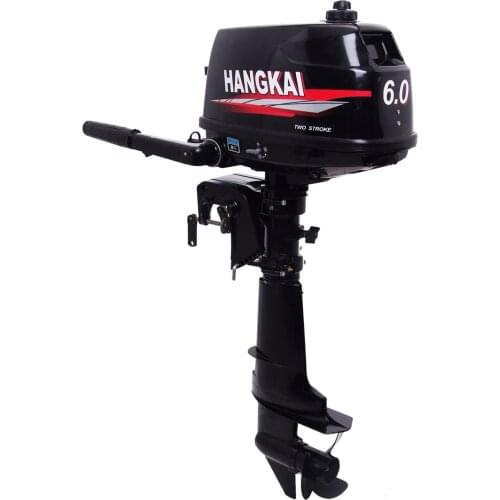 2021 New Arrive Hangkai 2 stroke 6HP Outboard Motor Boat Engine with EMS Fast Shipping+ 1 Year Warranty