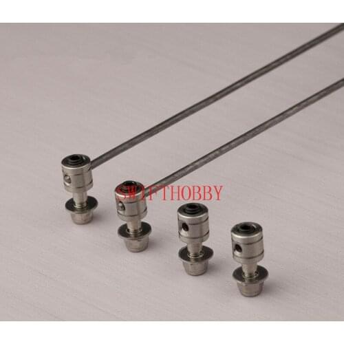 5PCS Stainless steel model boat rudder connected steering gear RC Boat