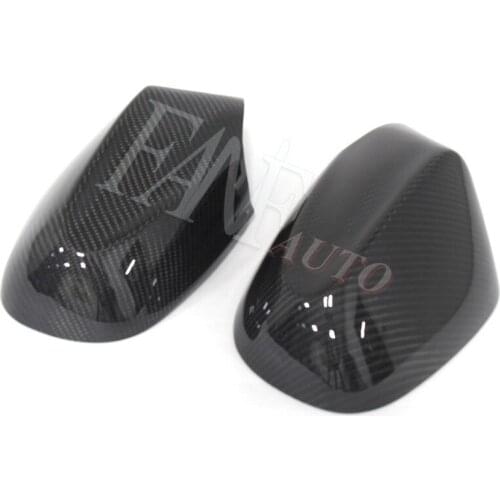 Real Carbon Fiber Rear View Side Mirror Cover For BMW E87 E82 2007-2011